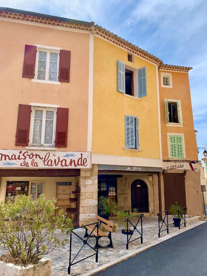 Lou Mistral Moustiers-Sainte-Marie Exterior foto